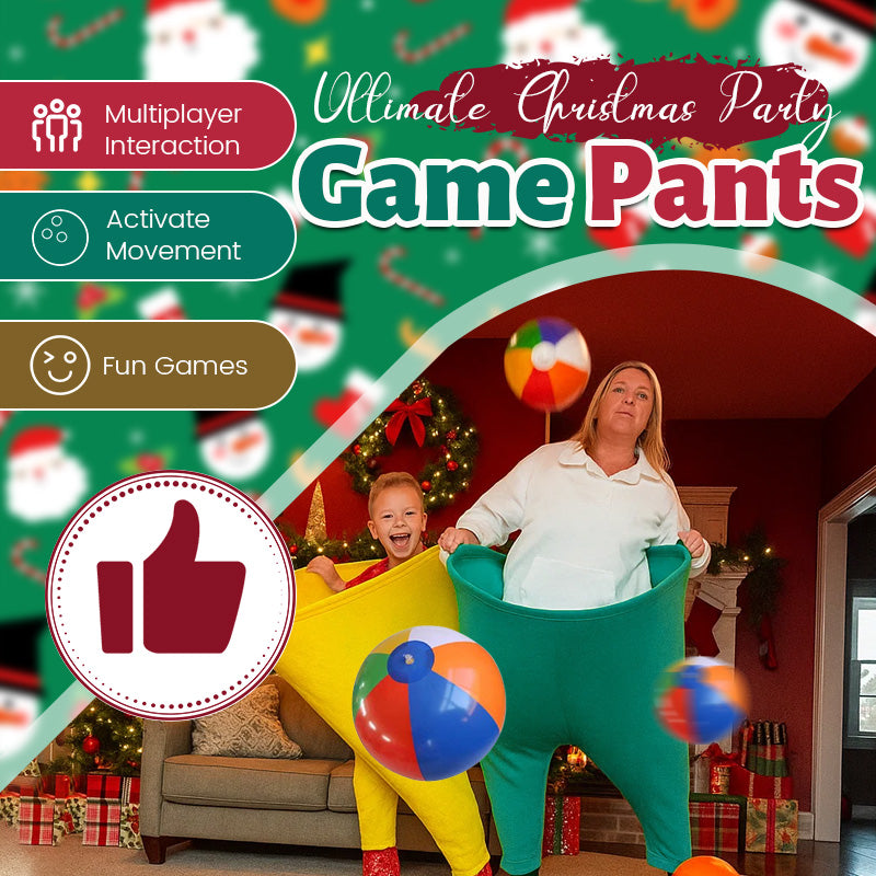 🎅😂 The Ultimate Christmas Party Game Pants| Family Fun Challenge! (Guaranteed Holiday Laughter)