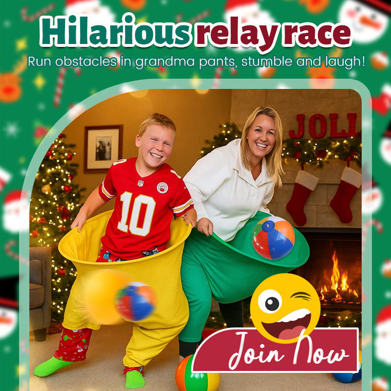 🎅😂 The Ultimate Christmas Party Game Pants| Family Fun Challenge! (Guaranteed Holiday Laughter)