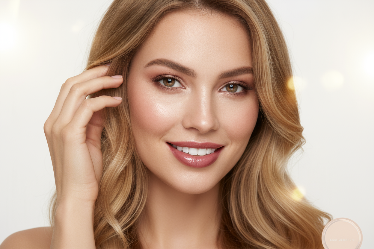 近鏡，像在賣化妝品一樣