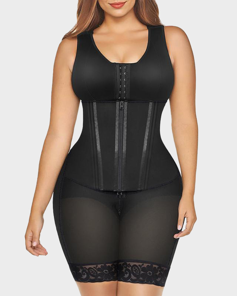 💖 Fajas Colombianas Double Tummy Control Full Body Shapewear – Sculpt Your Curves & Feel Confident ✨