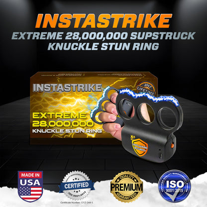 ⚡ INSTASTRIKE Extreme 28,000,000 Suptruck Knuckle Stun Ring⚡