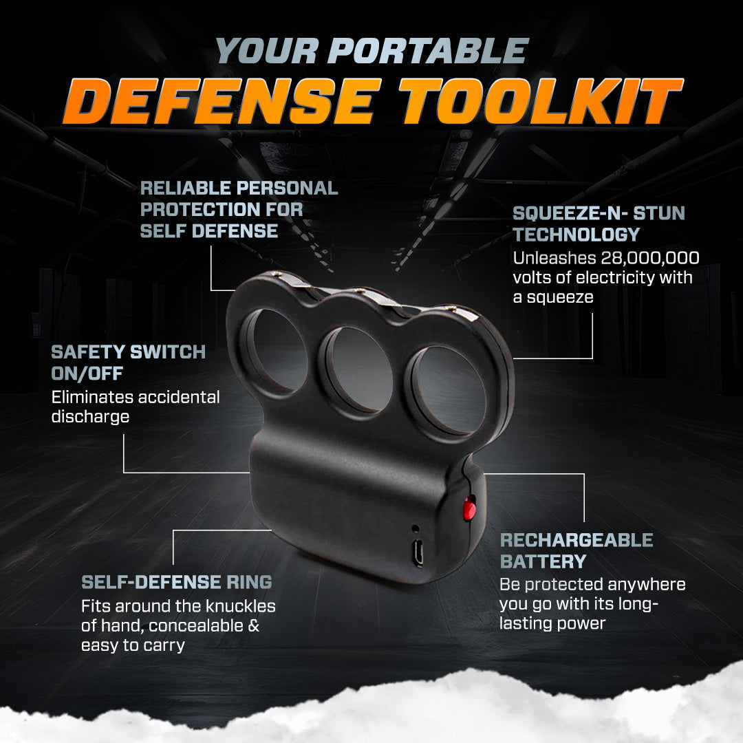 ⚡ INSTASTRIKE Extreme 28,000,000 Suptruck Knuckle Stun Ring⚡